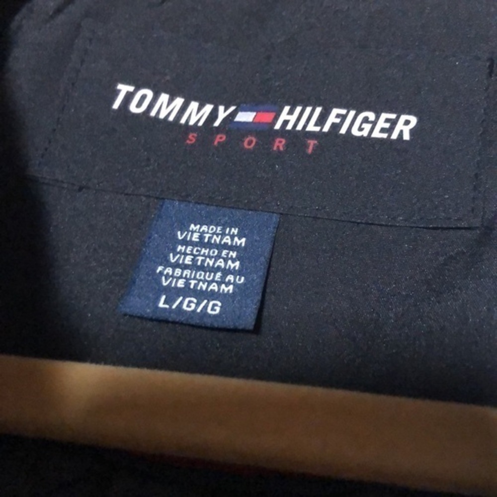Tommy Hilfiger coat jacket women’s size large w attached‎ vest black w hood - Picture 9 of 16